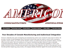 Tablet Screenshot of americon-usa.com